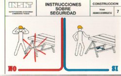 SI - NO CONSTRUCCION ANDAMIOS SI NO INSHT (19)  IMAGEN FOTOGRAFIA